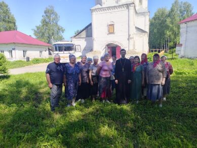 Гости  из Вадского благочиния