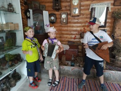 Школьники из с. Столбищи на «Дне экскурсий» в Курмыше