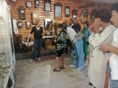 Гости курмышского музея