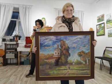 Живописные дары Курмышскому краеведческому музею