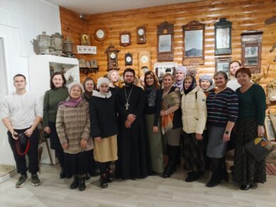 Нижегородские и гагинские паломники посетили Бортсурманы и Курмыш