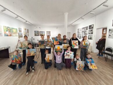 Осенний мастер-класс под руководством чебоксарских художниц