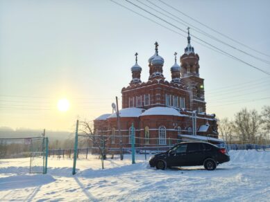 Дружеский визит в село Семьяны