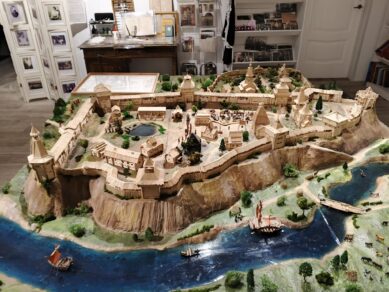 Оживший Курмыш на макете курмышской крепости