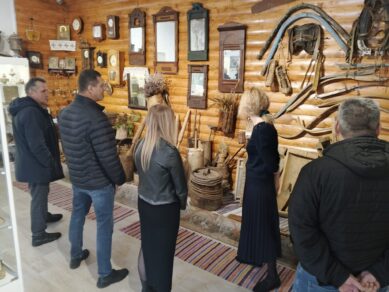 Подключение газа в Покровском храме и приём почётных гостей в курмышском музее