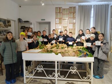 Пильнинские пятиклассники в гостях у Курмыша